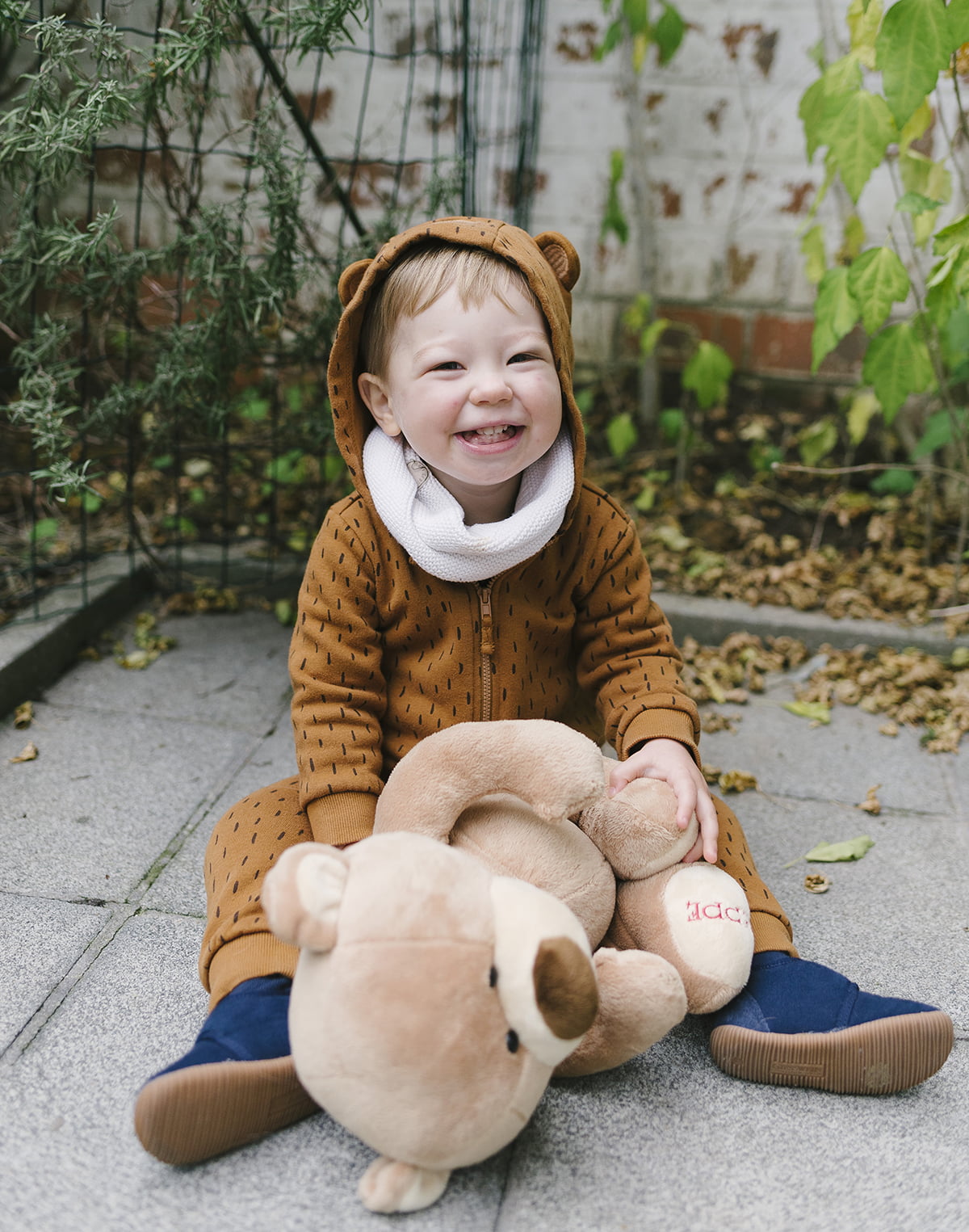 Halloween Bear Costume Toddler Photographer Brussels 001