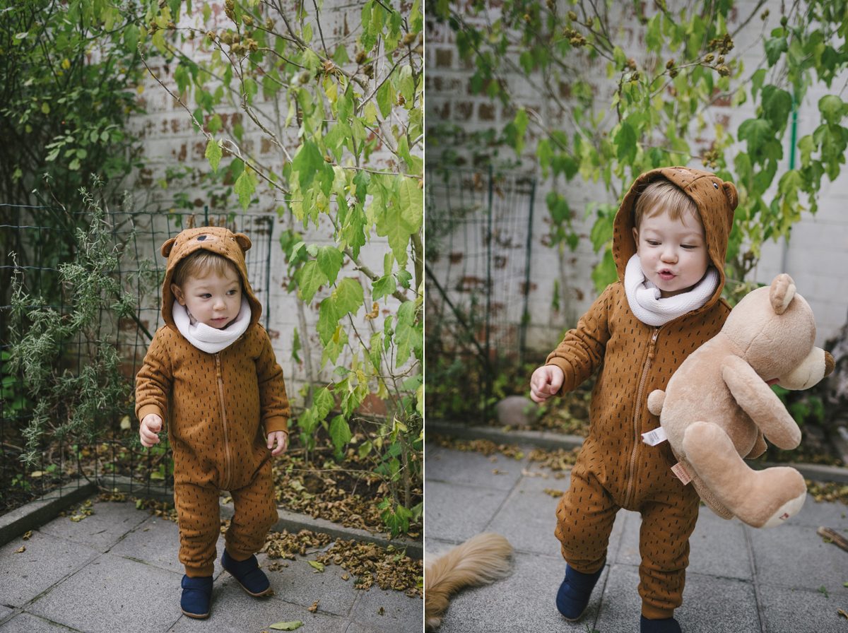 Halloween Bear Costume Toddler Photographer Brussels 004